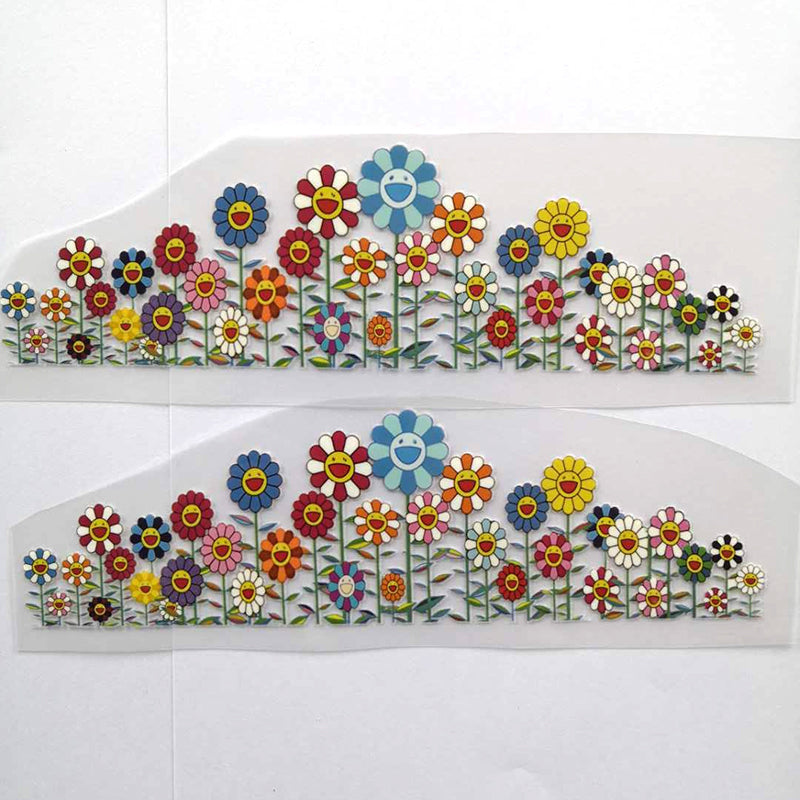 Takashi Murakami Flower Stickers For Custom Floral Vans or AF1 Custom –  theshoesgirl