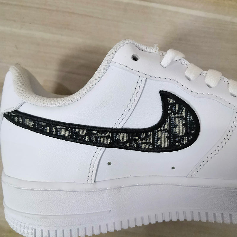 Air Force 1 Dior homme swoosh White