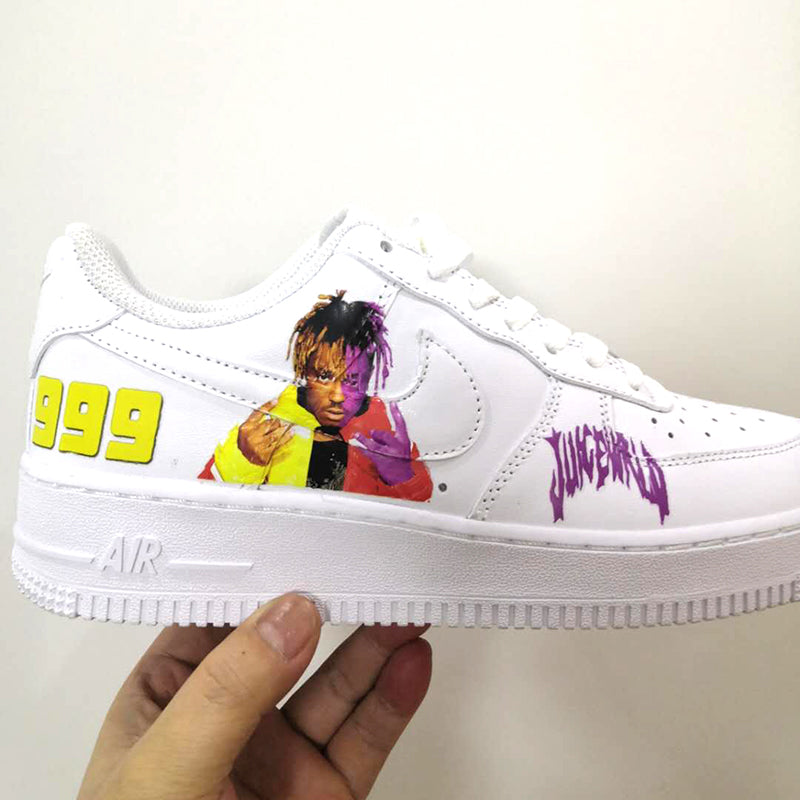 CUSTOM JUICE WRLD AF1s! (Giveaway) !!! 