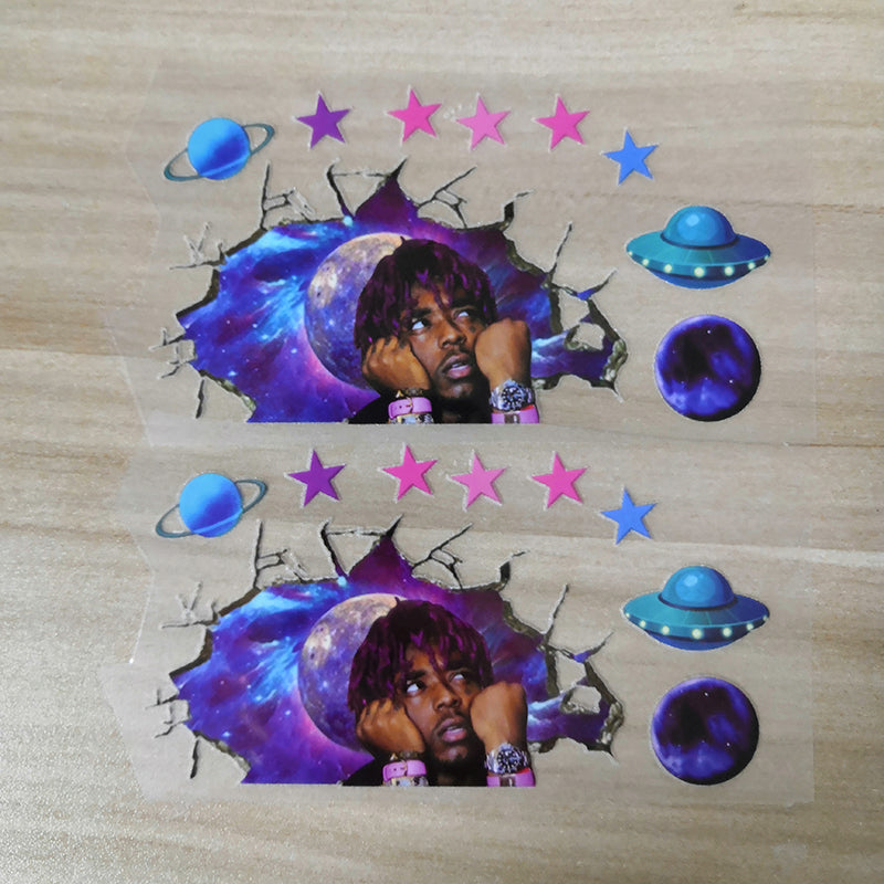 Lil Uzi Iron On Patches For Custom Air Force 1, Perfect Stickers