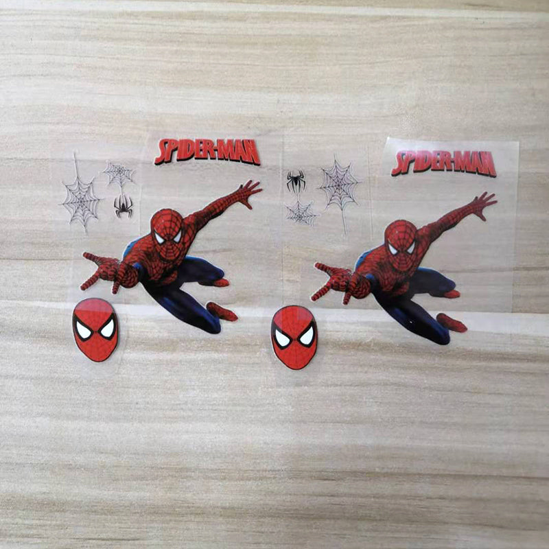 Heat Transfer Spiderman, Iron Patches Spiderman